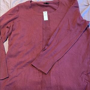 Women's Burgundy Sweater